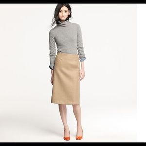 J. Crew sterling skirt in camel (2)